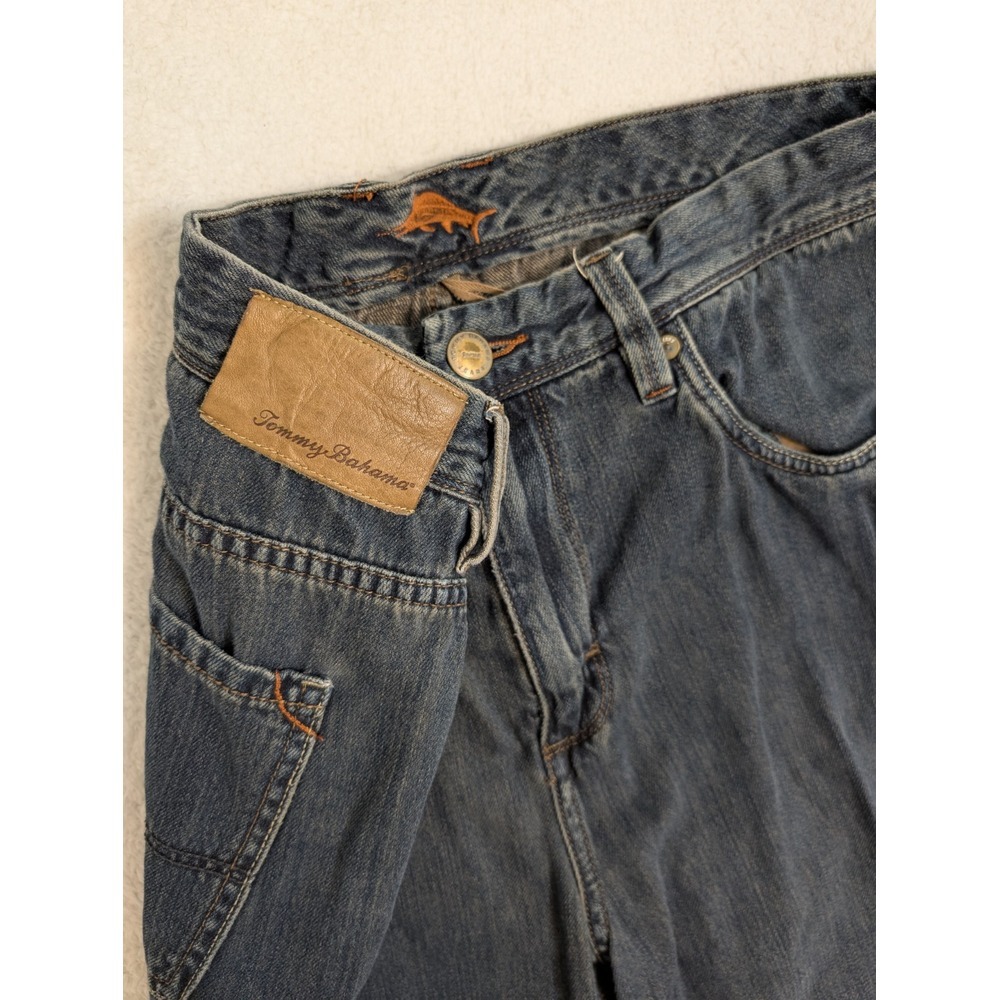 Tommy Bahama Jeans Men's 36 W‎ 35" L Standard Fit 65% Cotton 35% Tencil Comfort